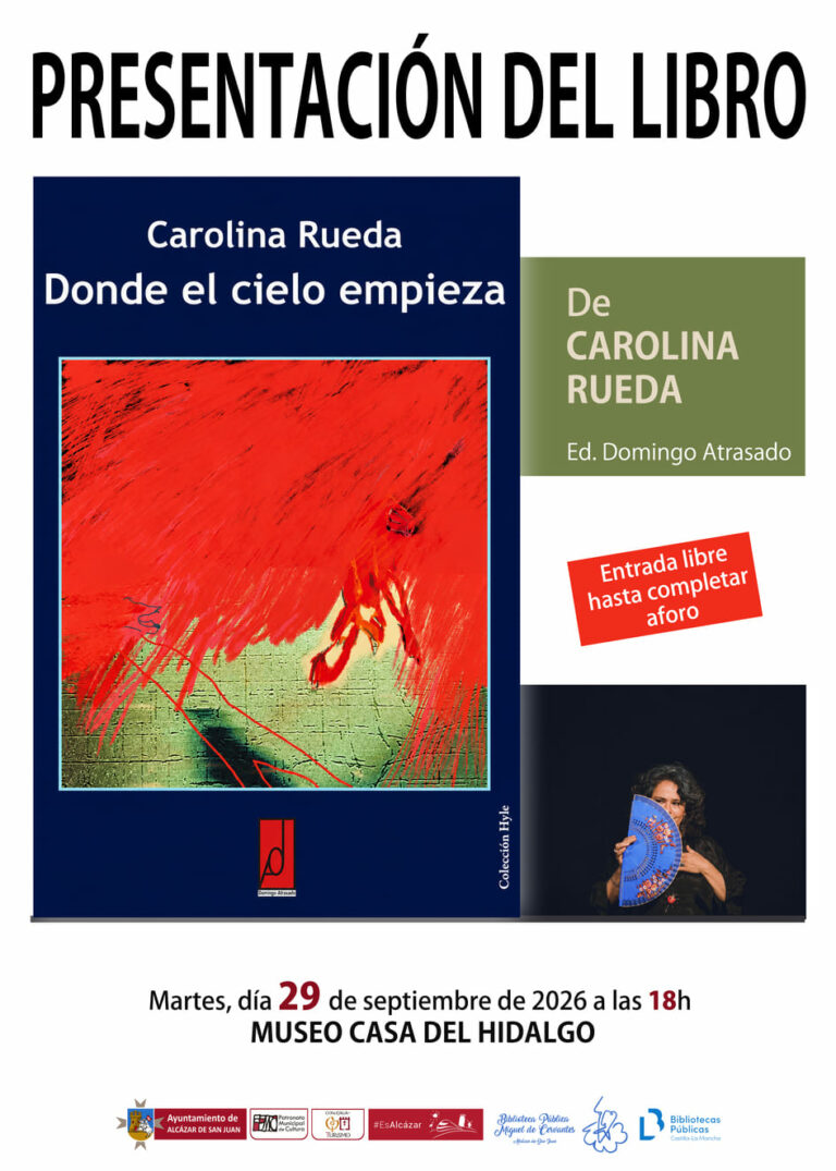 PRESENTACIÓN DEL LIBRO -DONDE EL CIELO EMPIEZA-