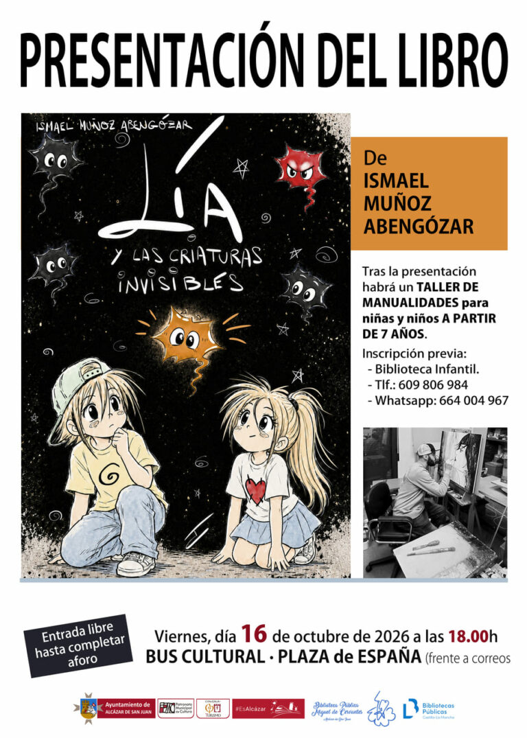 PRESENTACIÓN DEL LIBRO -LÍA Y LAS CRIATURAS INVISIBLES-