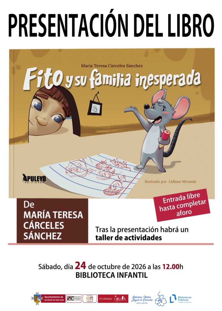 PRESENTACIÓN DEL LIBRO -FITO Y SU FAMILIA INESPERADA-